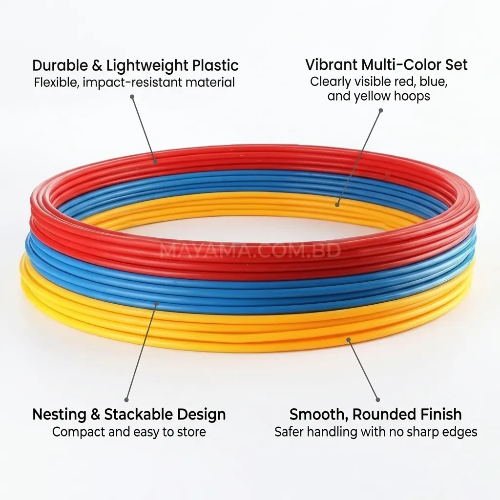 Football Agility Training Rings for Speed & Footwork – Mayama