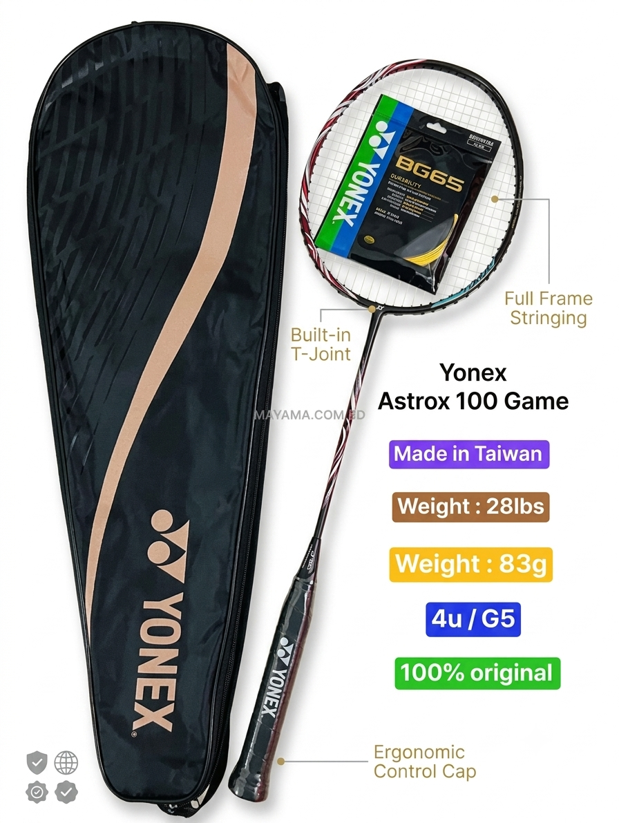 Yonex Astrox 100 Game Taiwan Badminton Racket