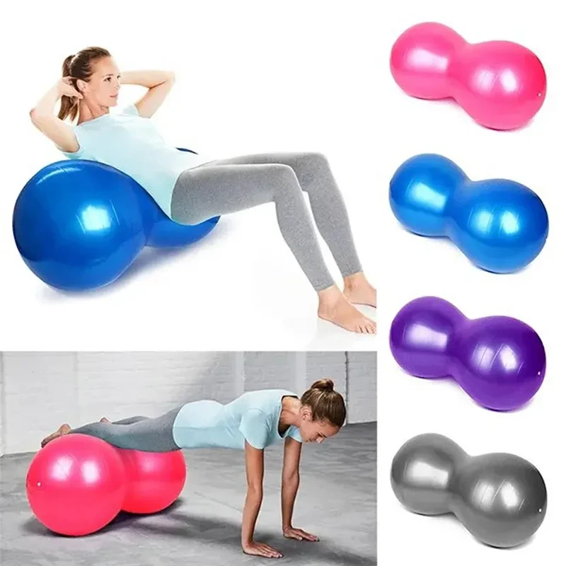 Peanut-Shaped Stability Exercise Ball with Pump
