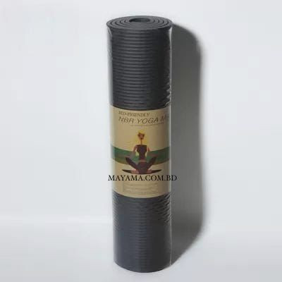 10mm Non Slip NRB Yoga Mat , Single Layer 183cm*61cm Extra Thick Yoga Mats