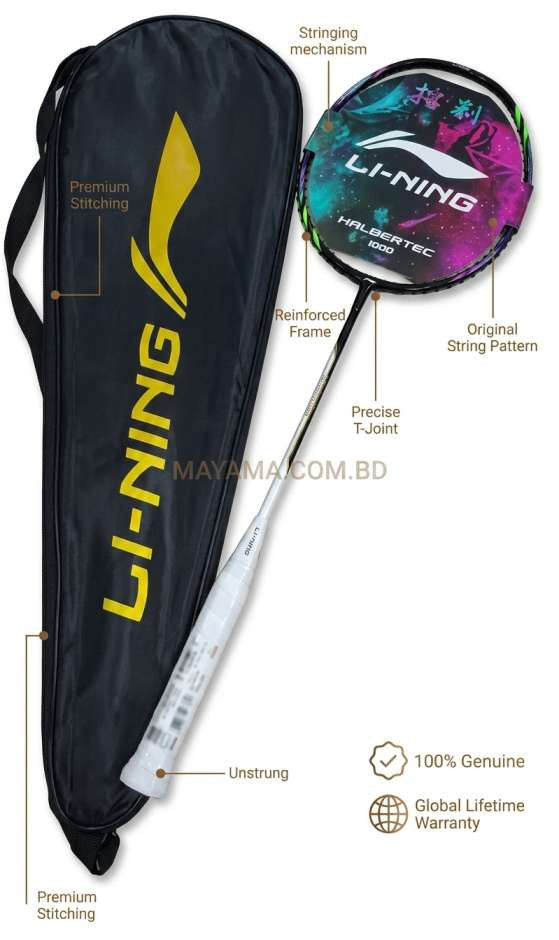 Li-Ning Halbertec 1000 Badminton Racket