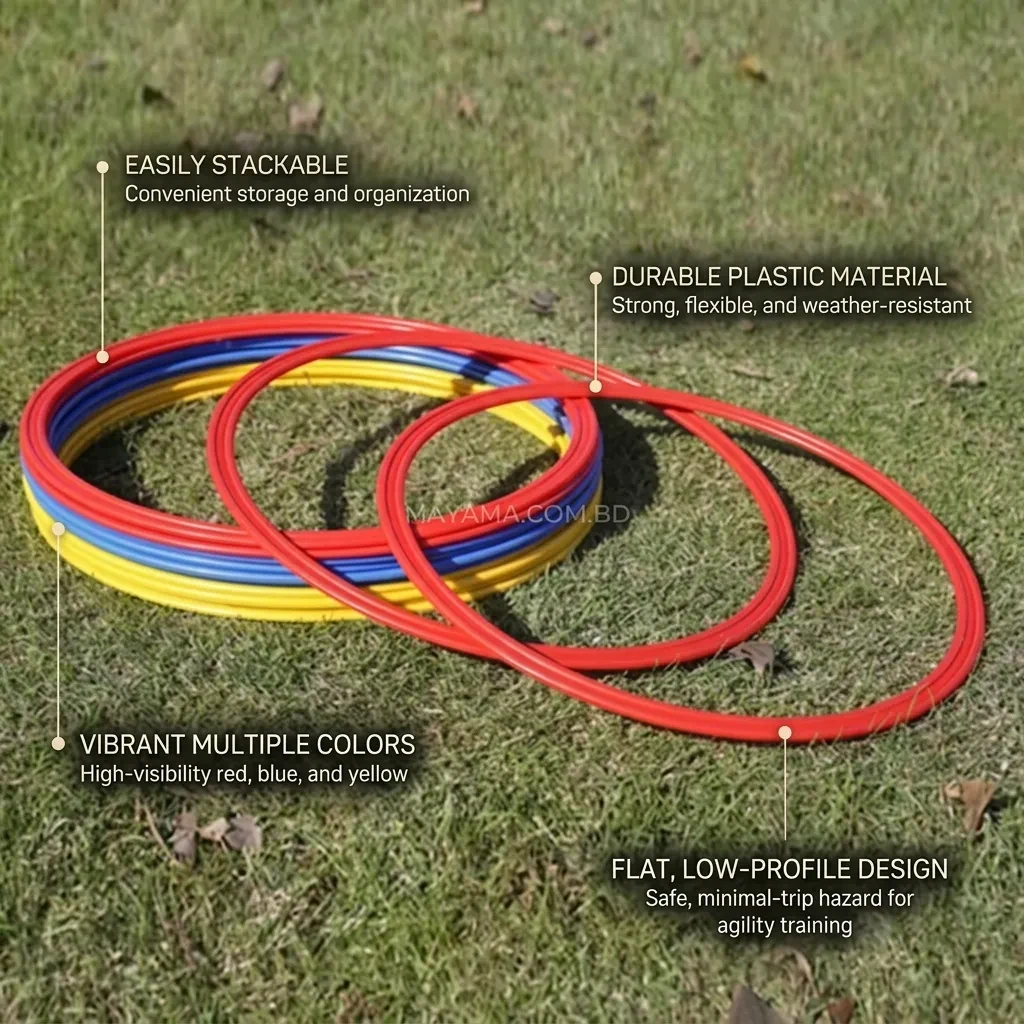 Football Agility Training Rings for Speed & Footwork – Mayama
