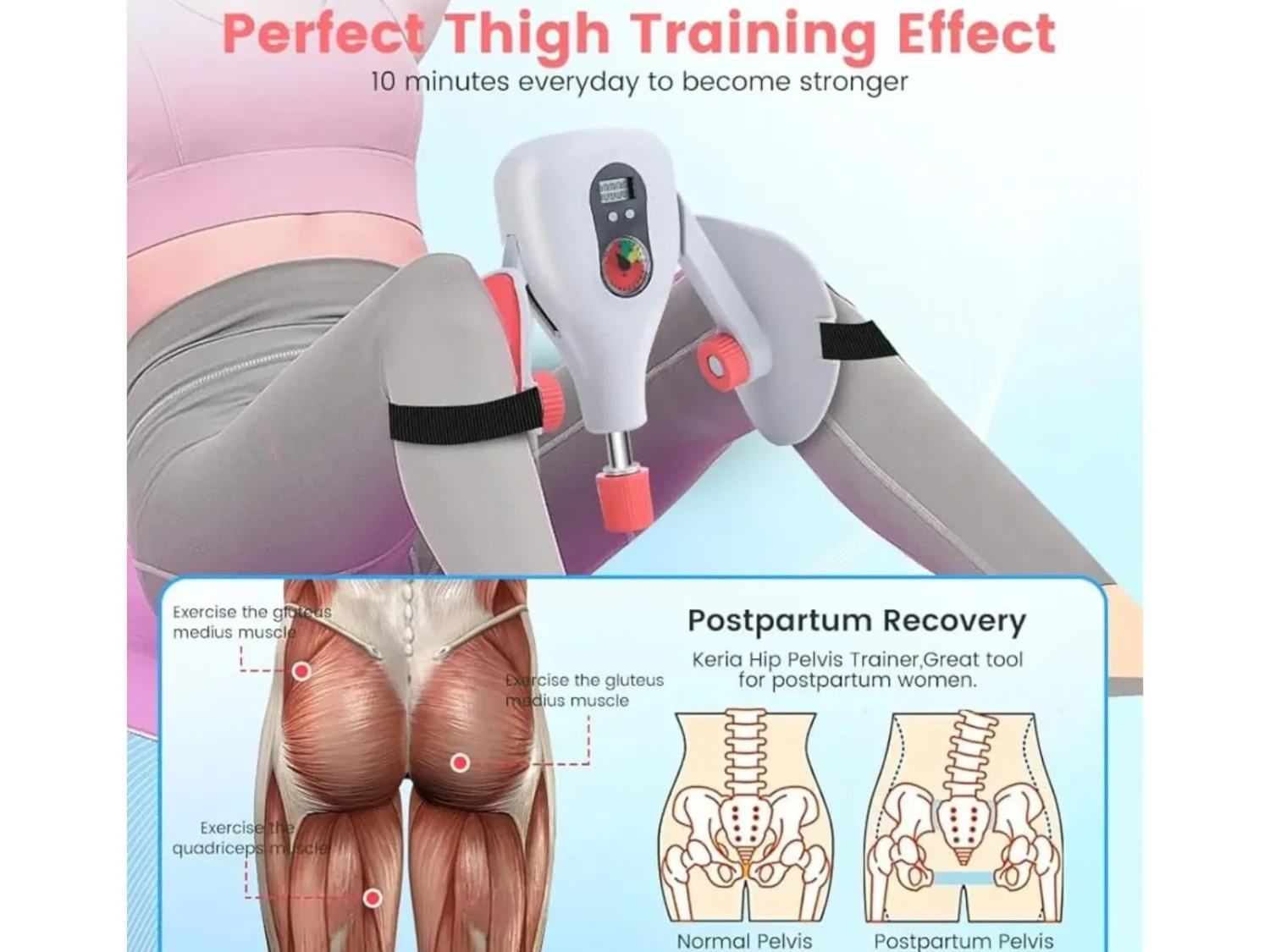 Original 35KG Multi-Function Pelvic & Thigh Trainer – Premium
