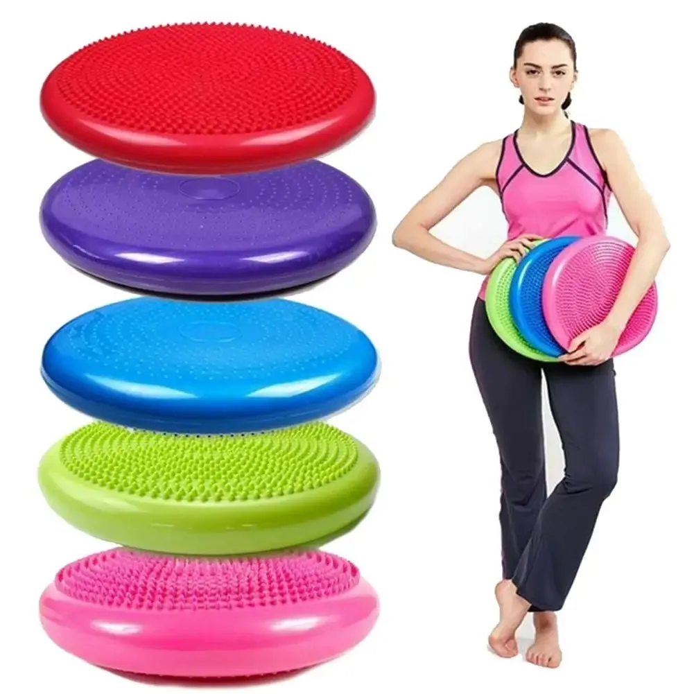 33 cm Inflatable Yoga Balance Massage Cushion