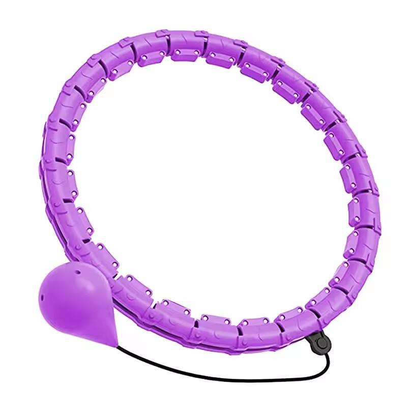 Weighted Digital Hula Hoop for Weight Loss | Adjustable Fitness Hula Hoop 48inches