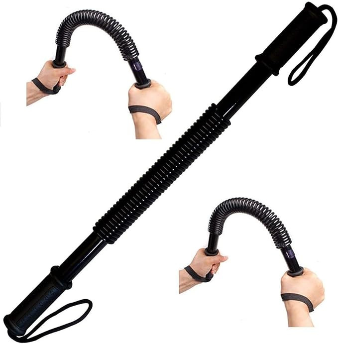 60KG Power Twister Flexible Stretch Bar Exercise Upper Body