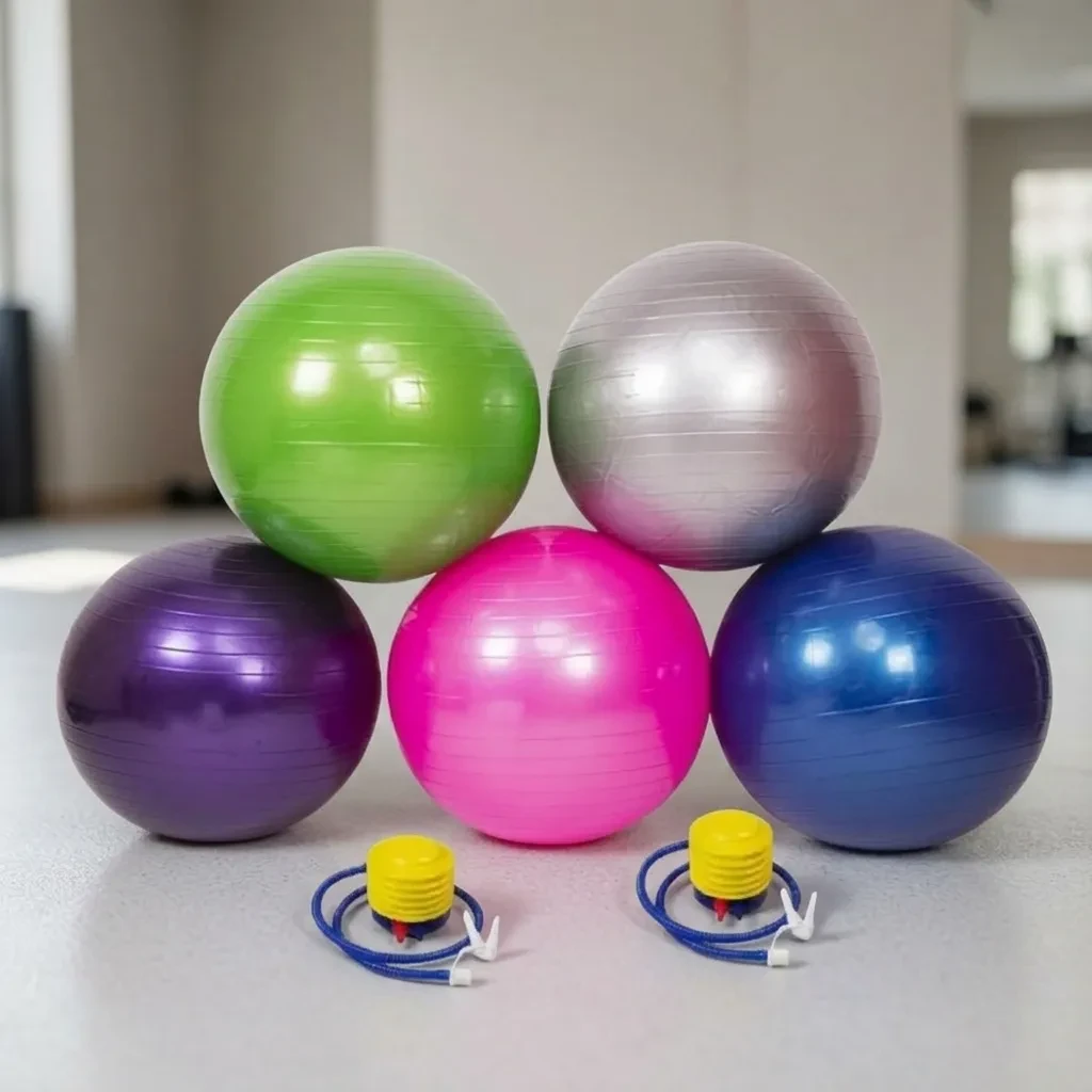 75 cm Fitness Gym Balance Yoga Ball with Pump