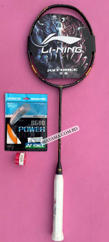Li Ning Tectonic 7   ১ পিস ফুল কমপ্লিট ব্যাডমিন্টন র‍্যাকেট