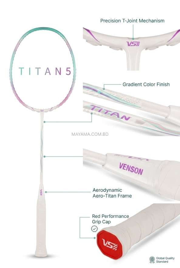 VSE Titan 5 Badminton Racket